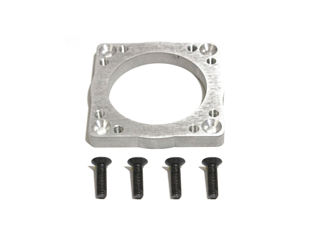 Brida adaptadora del cuerpo del acelerador del Ford 5.0 a la admisión del Q45