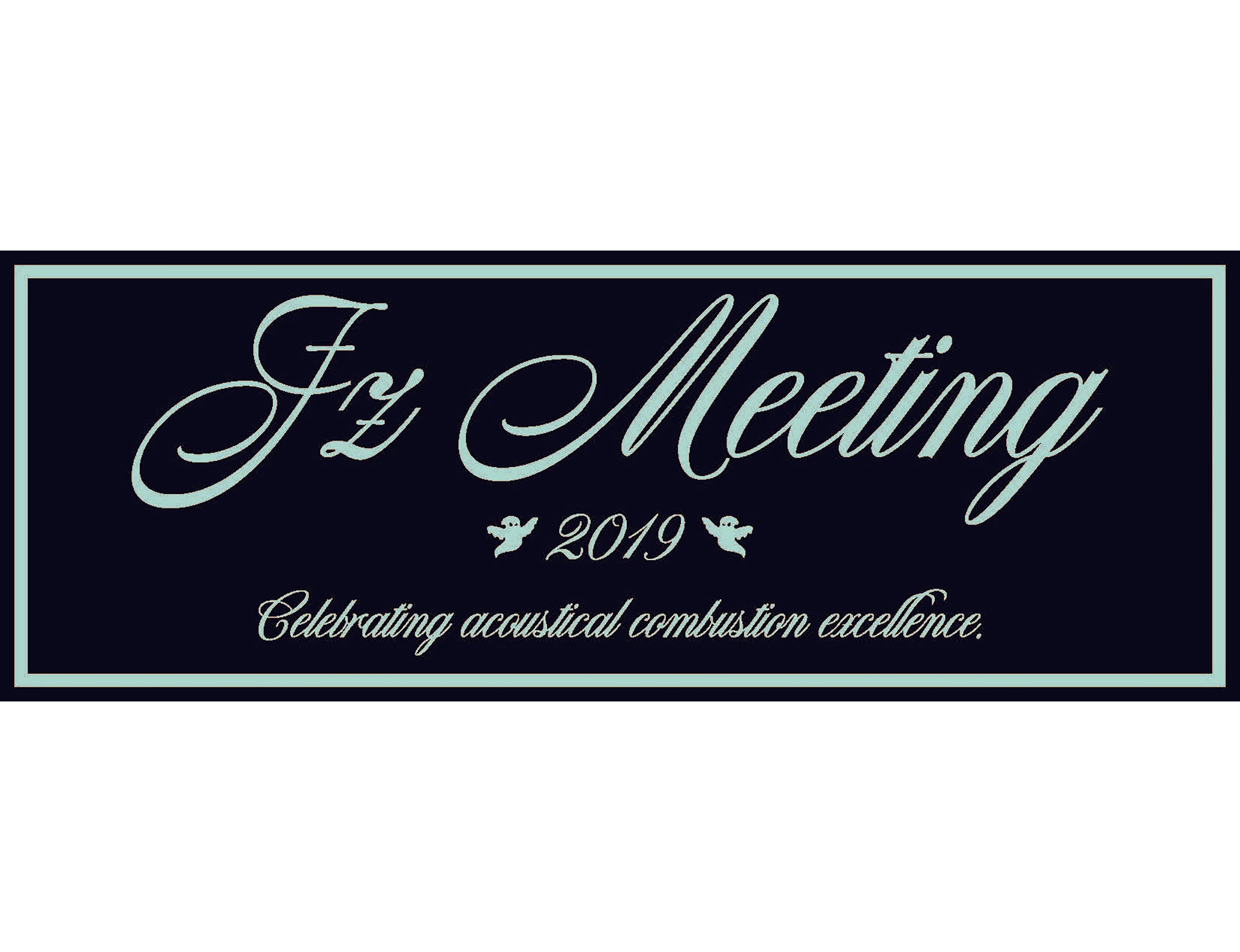 2019 JZ Meeting Decal - Black