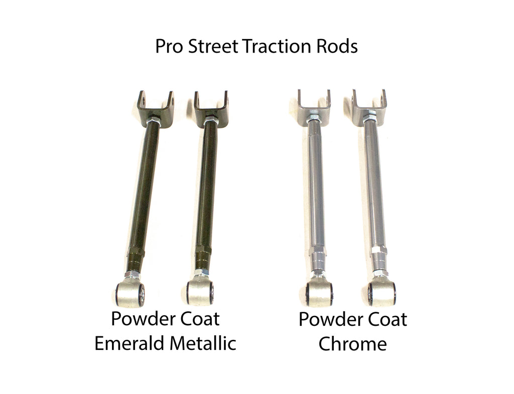 JZX90/100 Rear Adjustable Arms - Pro Street - Chrome