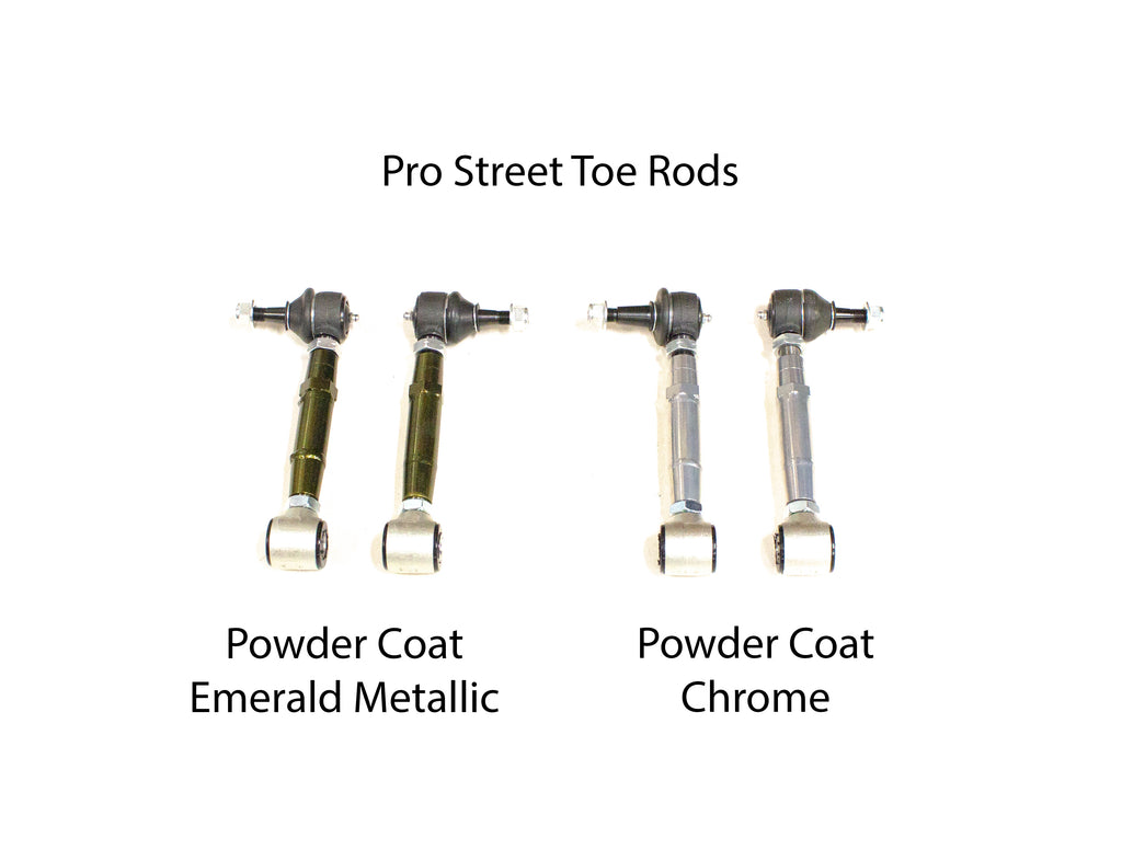 JZX90/100 Rear Adjustable Arms - Pro Street - Chrome