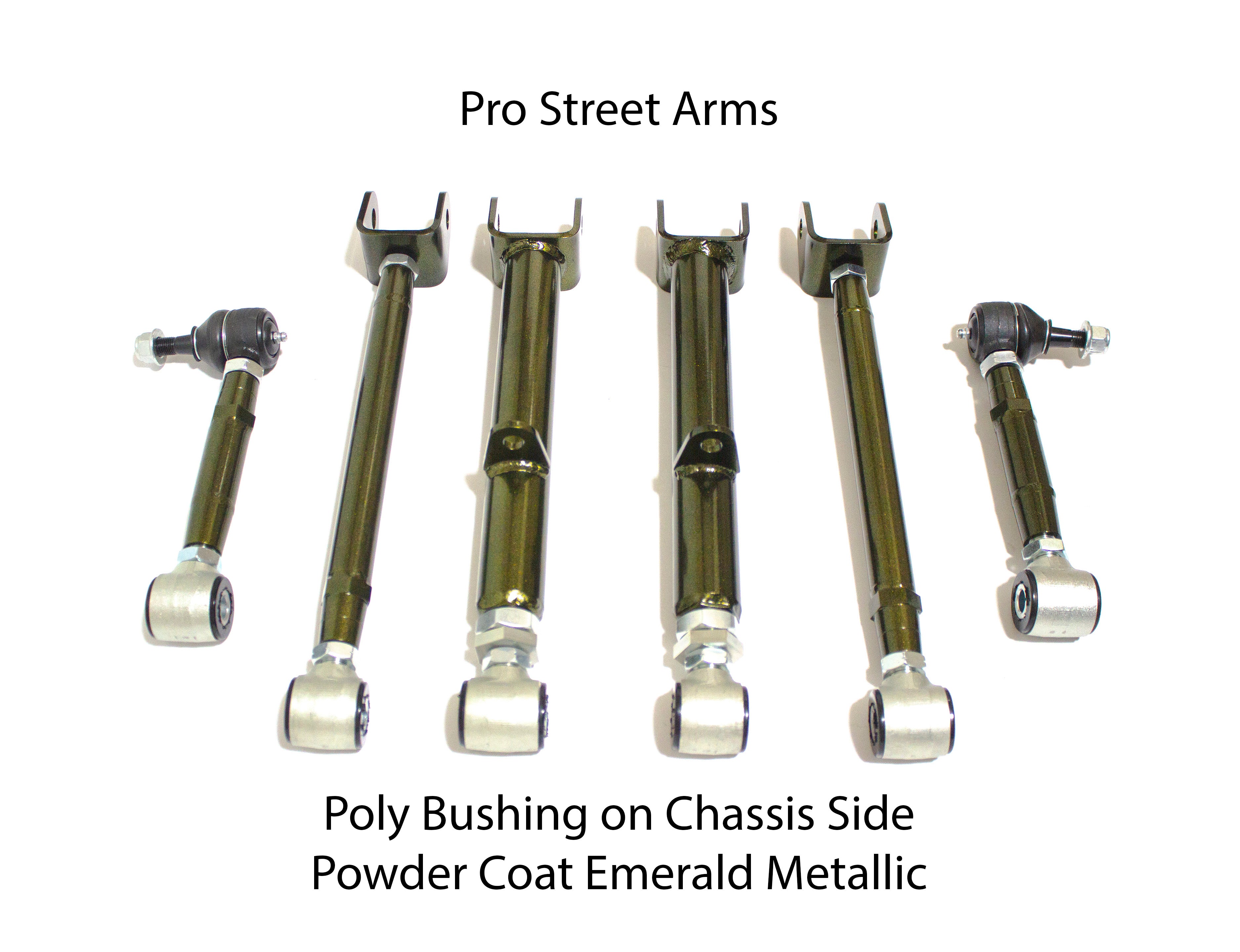 JZX90/100 Rear Adjustable Arms - Pro Street - Emerald