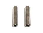 Toyota MX chassis Heim Tie Rod adapters-Longer Length **HEX COUPLING ONLY**