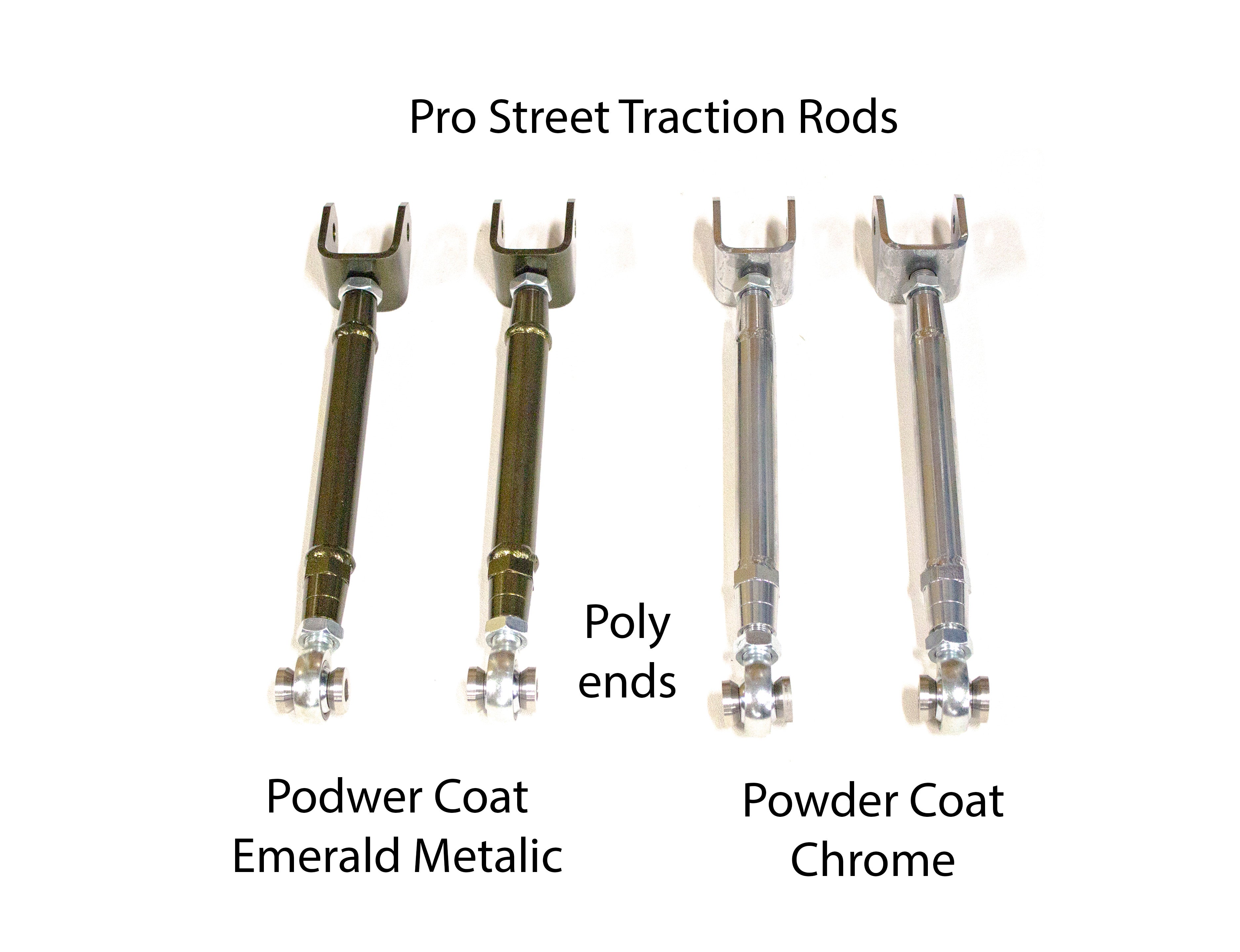 IS300 Rear Arms - Pro Comp - Chrome