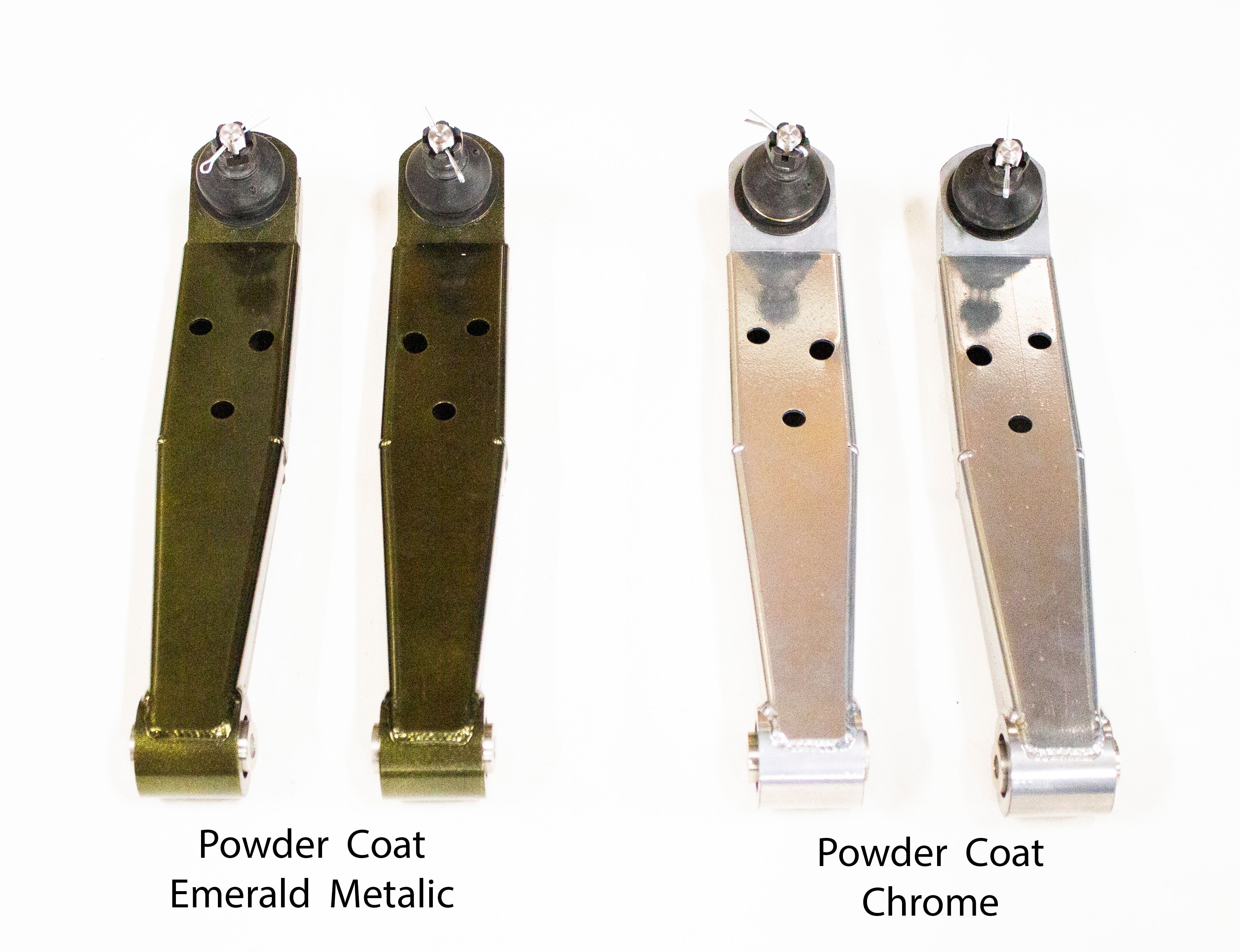 MX83 Front Lower Control Arms - Emerald