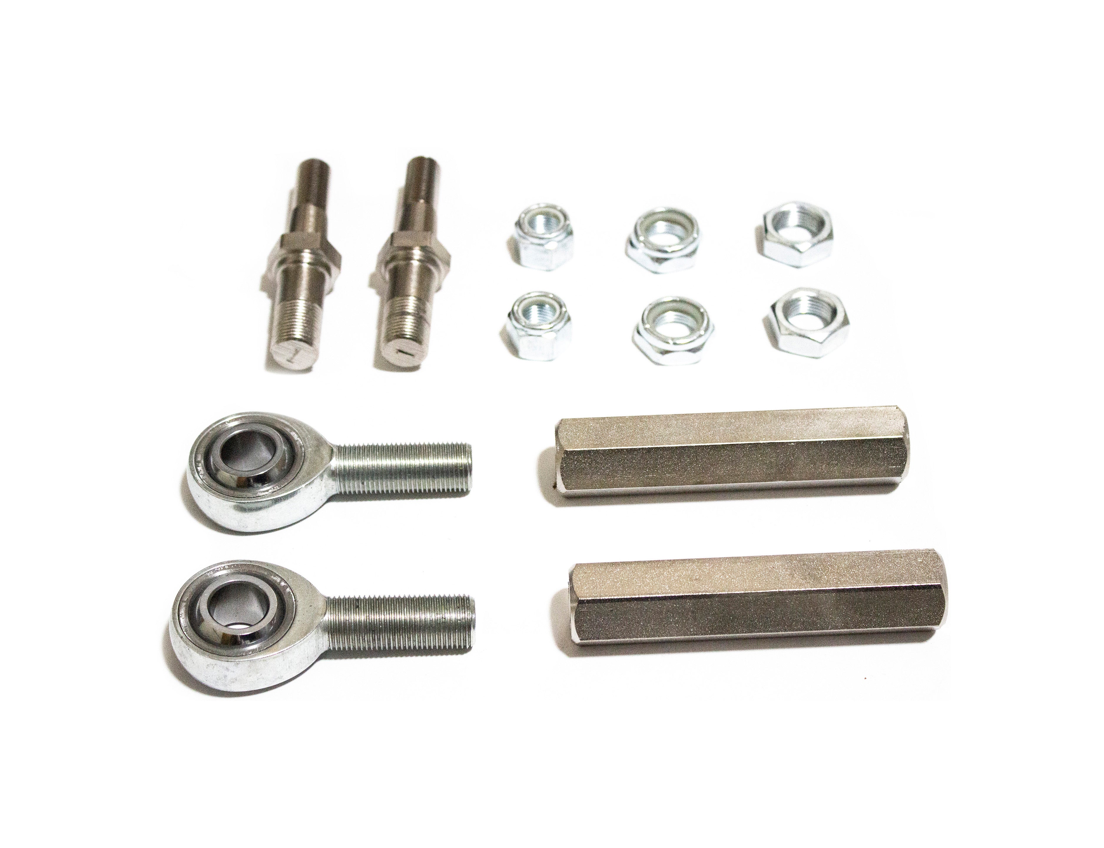 Toyota MX chassis Heim Tie Rod adapters - Longer length