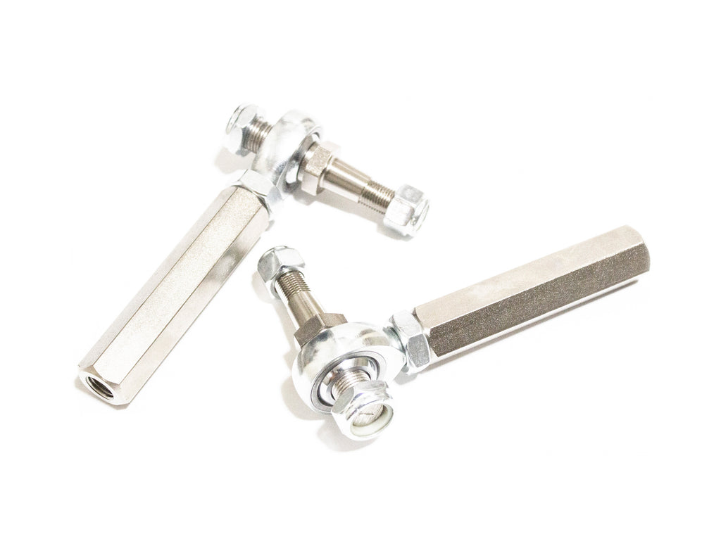 Toyota MX chassis Heim Tie Rod adapters - Longer length