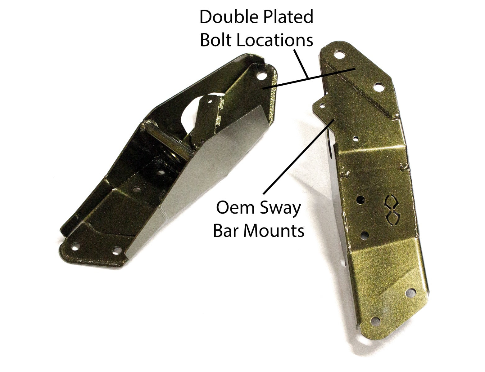 AE86 Front tension rod mounts -Bushing - Chrome