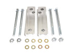 Corolla/Celica Front Frame Spacers, 1.0" Aluminum with bolts