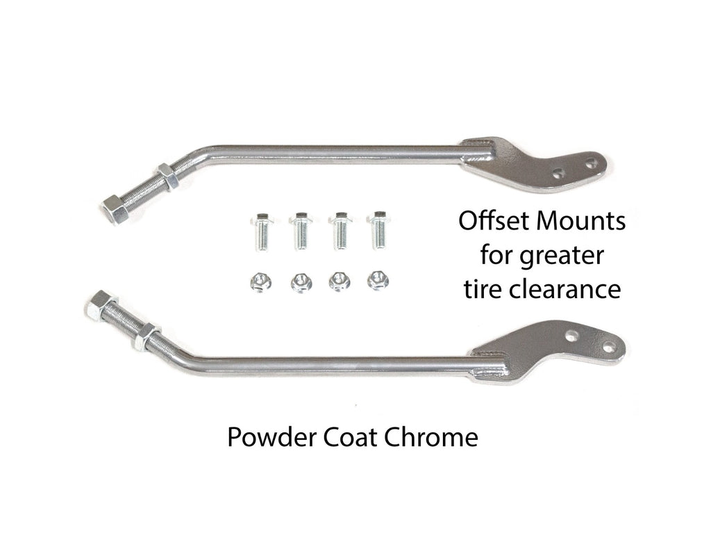 MX83 Front Lower Control Arms - Chrome