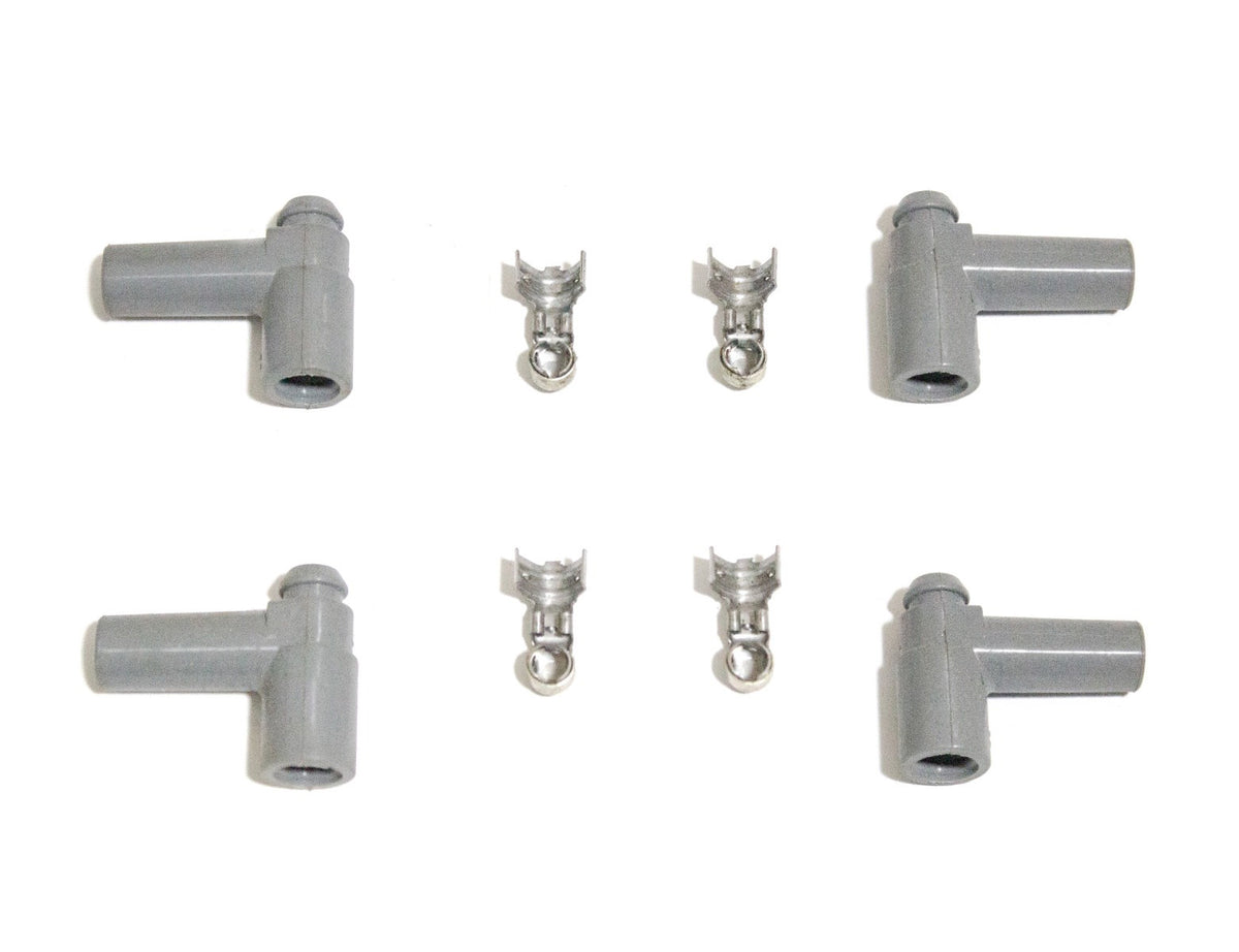 Ignition Wire Tower Style Ends - 4 pack