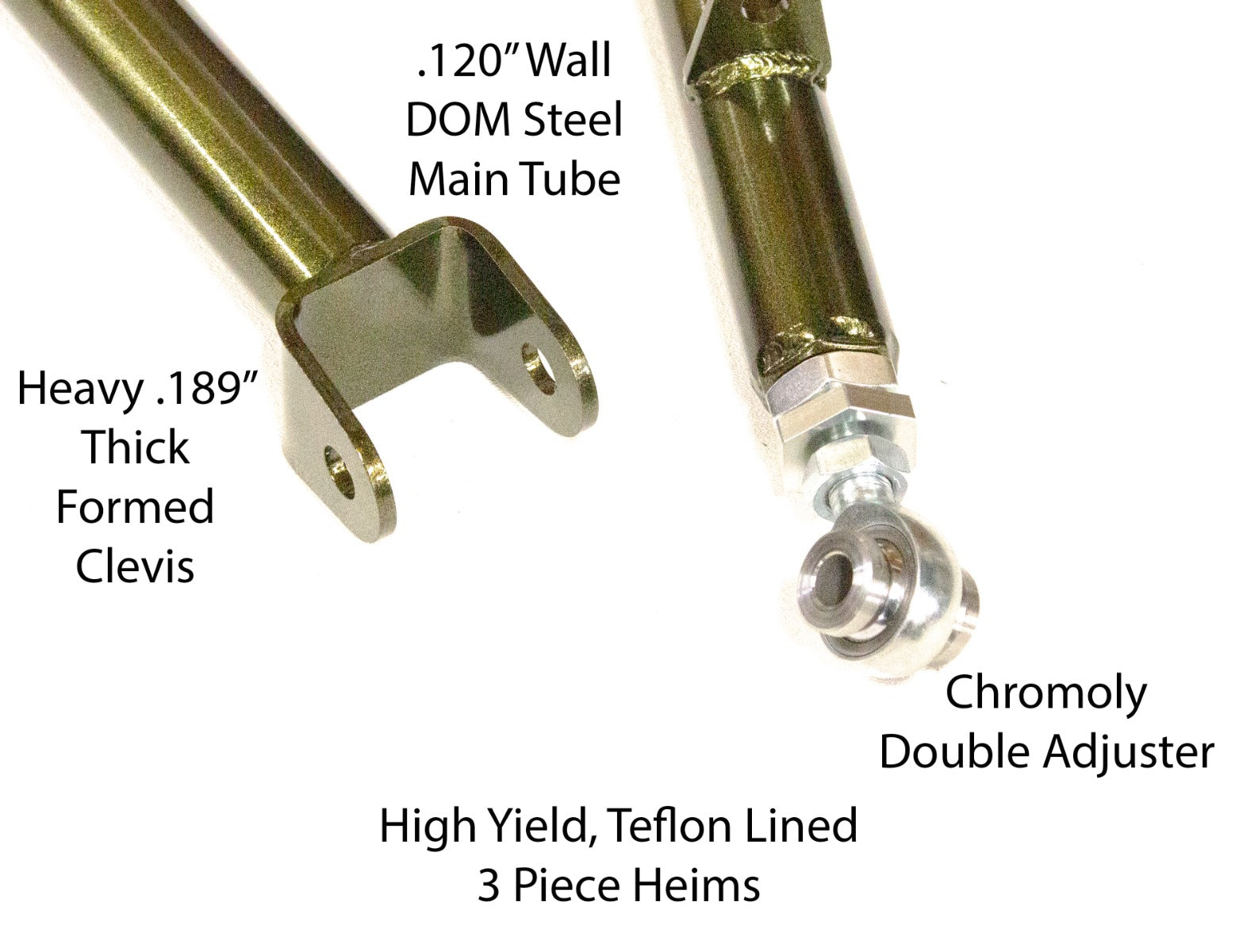 JZX90/100 Rear Adjustable Arms - Pro Comp - Emerald