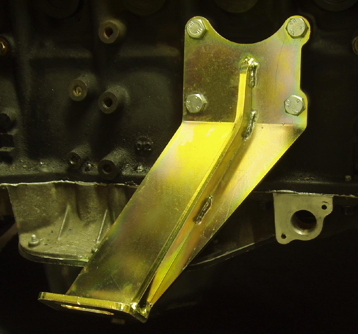 FC chassis to JZ Motor Mount Brackets