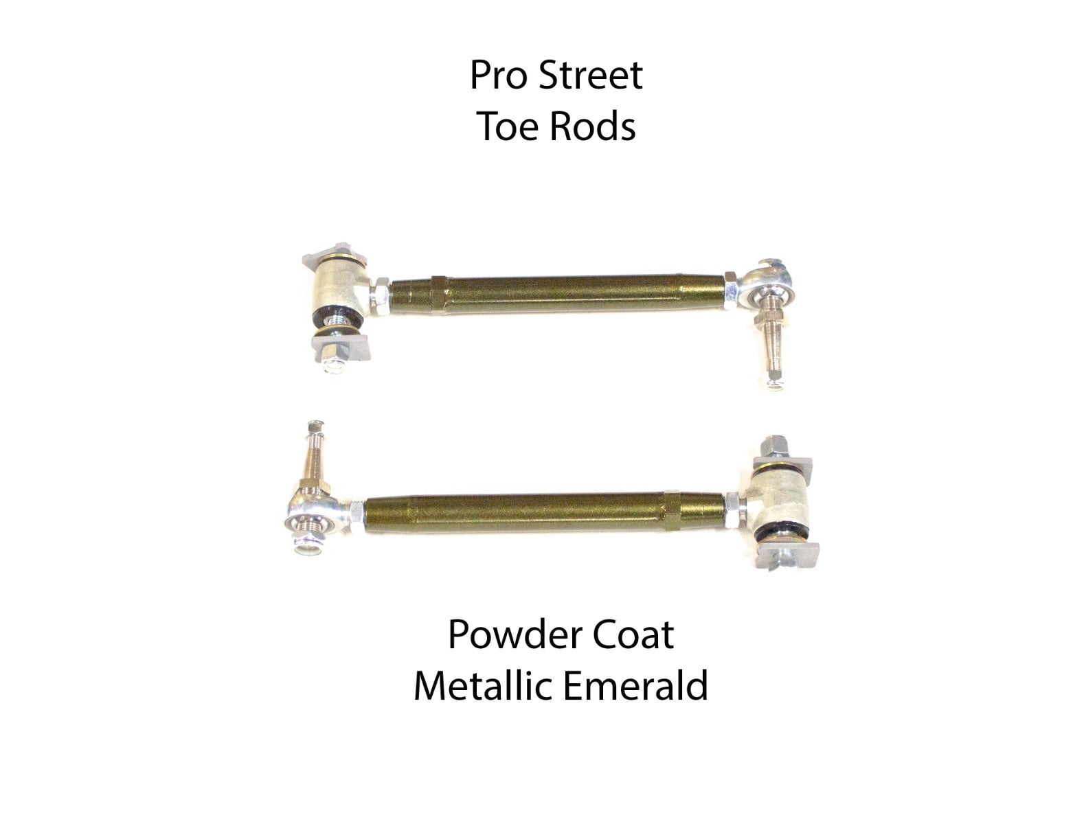 MX83 Rear Adjustable Arms - Pro Street - Emerald