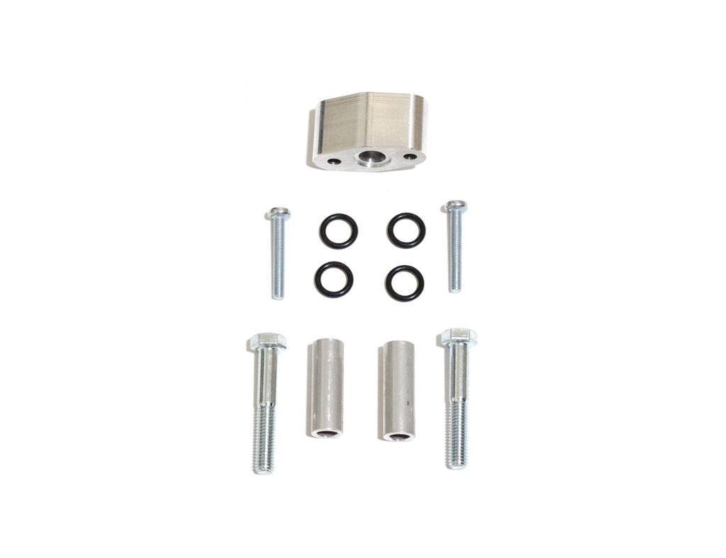 KA Side feed fuel rail adapter kit for use with Xcessive Billet KA intake flange