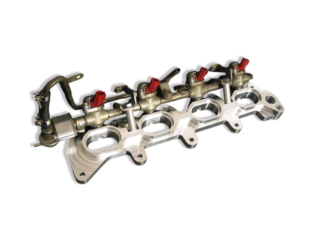 KA Side feed fuel rail adapter kit for use with Xcessive Billet KA intake flange