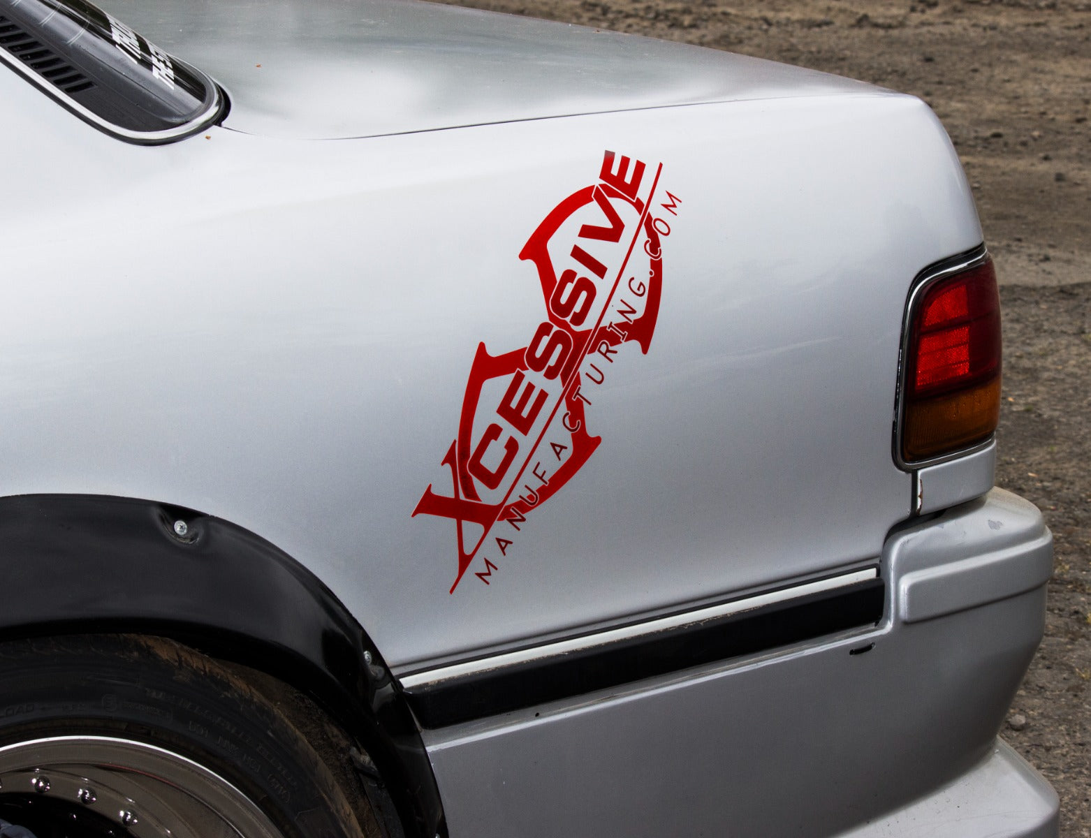 Original logo - 16" Red