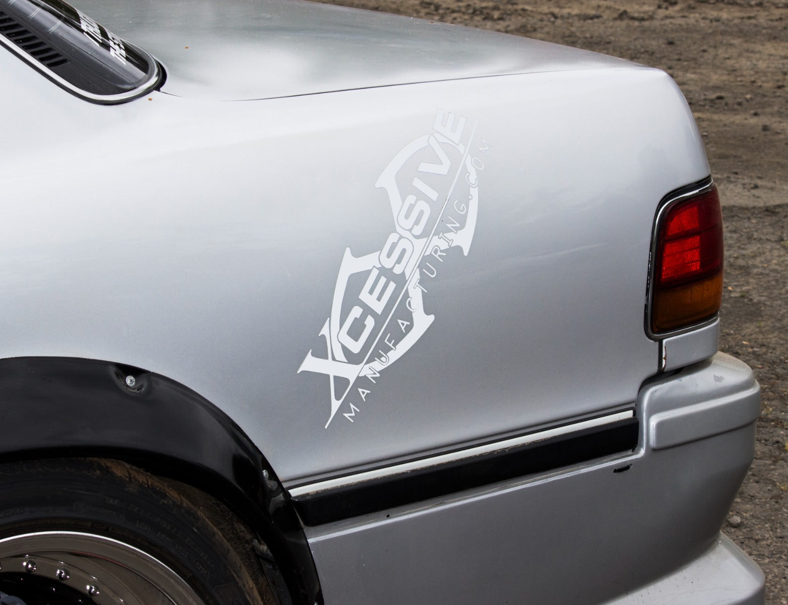 Original logo - 16" White