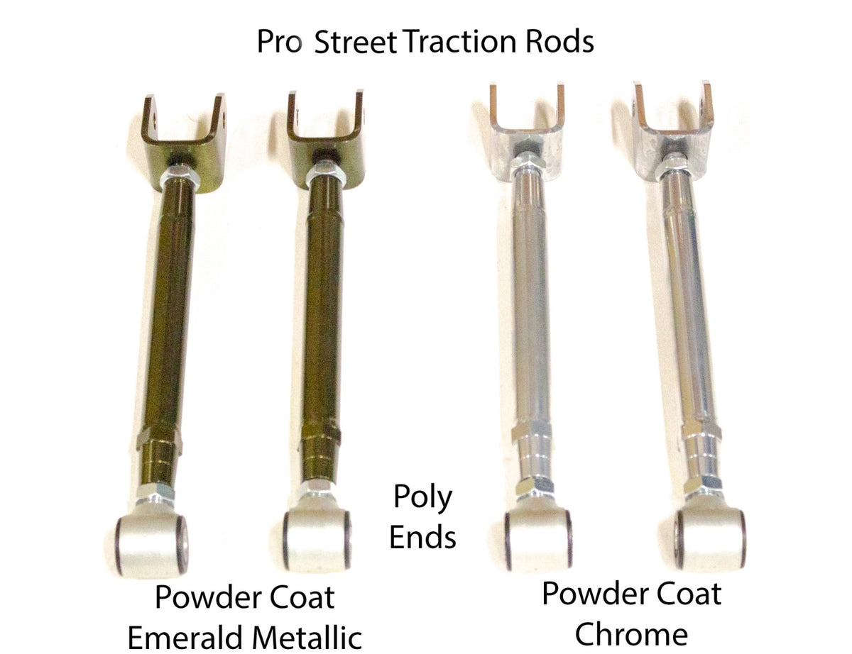 Tomstraction Rods Traction Rod - Pro Street - Chrome – Xcessive Manufacturing