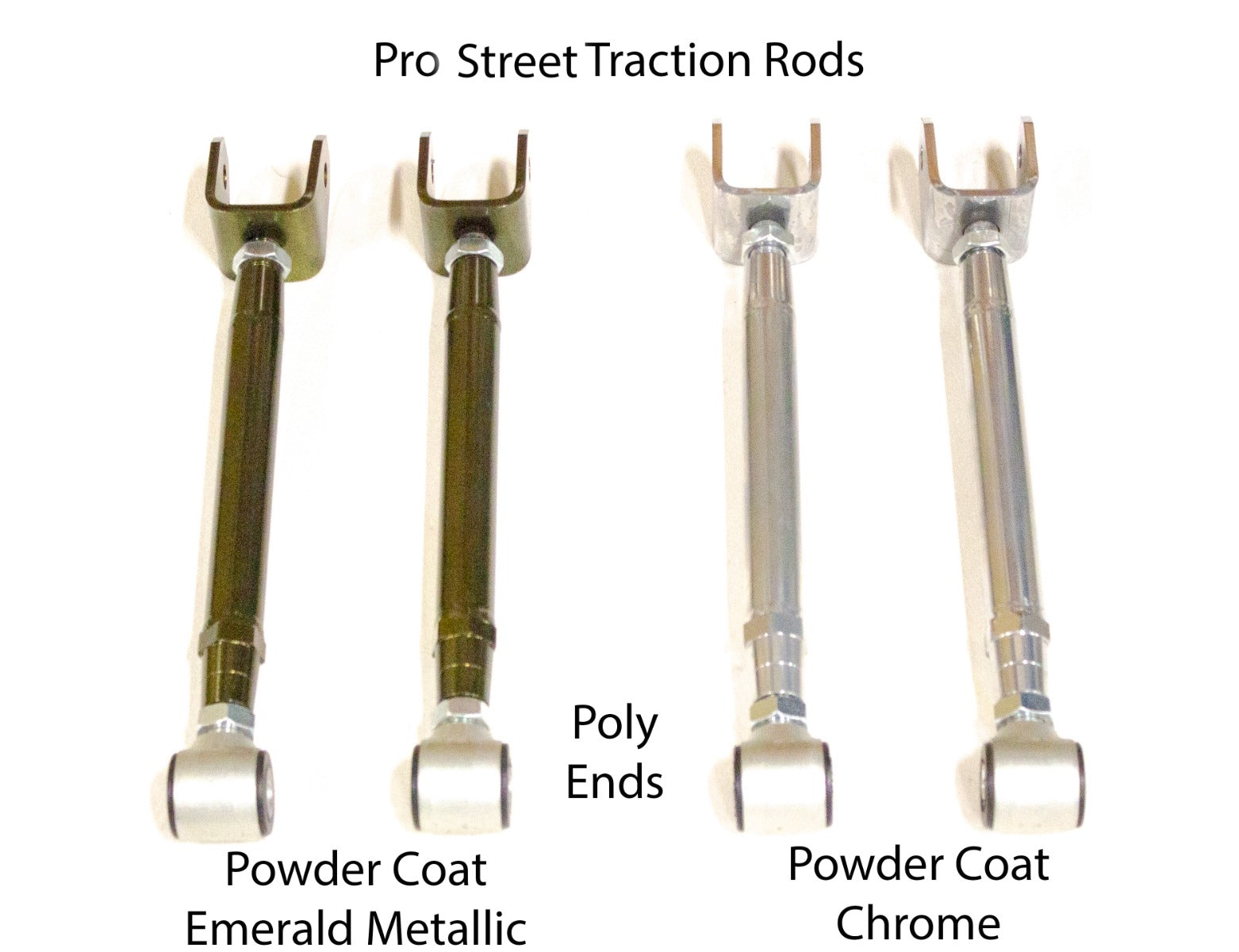 Traction Rod - Pro Street - Chrome