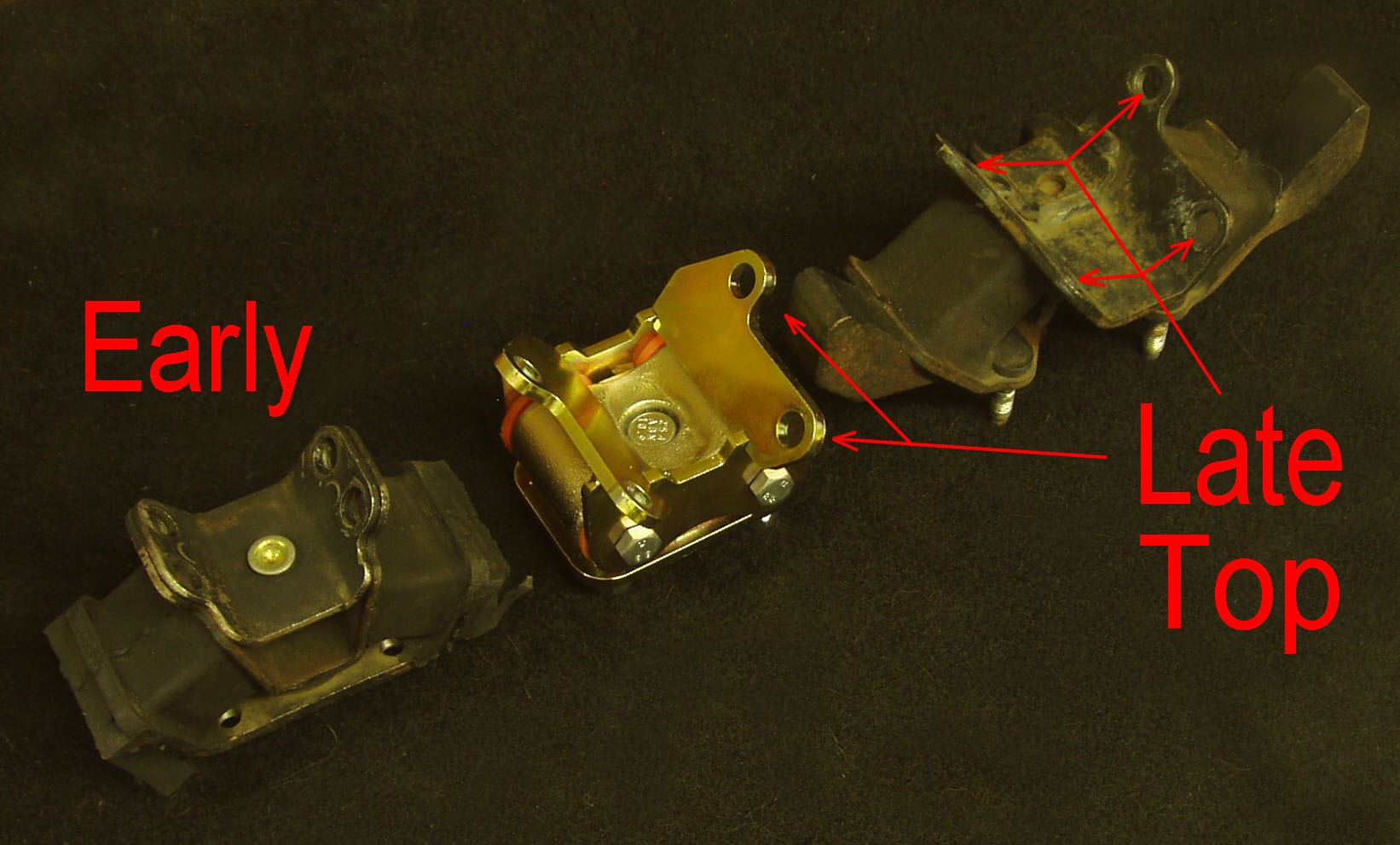 Soporte de transmisión de uretano Toyota - Serie 4 - T-UTM-S4