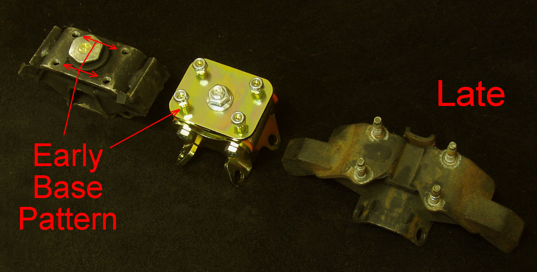 Soporte de transmisión de uretano Toyota - Serie 4 - T-UTM-S4