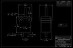 Soporte de motor de uretano GS300/IS300 - Serie 12